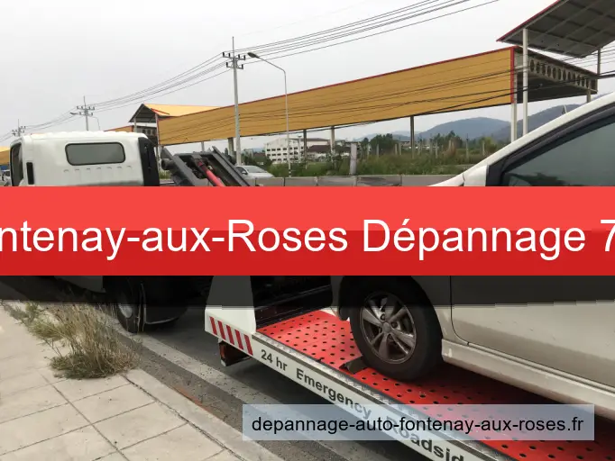 Dépannage et remorquage à Fontenay-aux-Roses